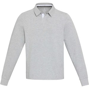 Elevate Clyde uniszex GOTS rugby pulver, Heather grey (pulver)