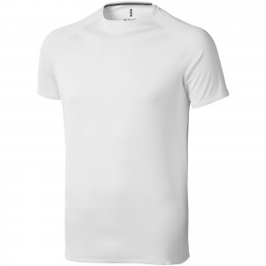 Elevate Niagara cool fit frfi pl, fehr (T-shirt, pl, kevertszlas, mszlas)