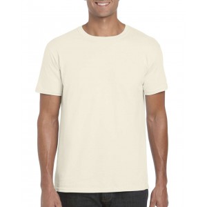 Gildan SoftStyle frfi pl, Natural (T-shirt, pl, kevertszlas, mszlas)