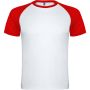 Indianapolis rvid ujj uniszex sportpl, white, red