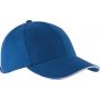 Kup Orlando 6 paneles sapka, Royal Blue/White