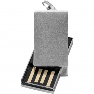 Mini Rotate fm pendrive, ezst (raktri) (pendrive)
