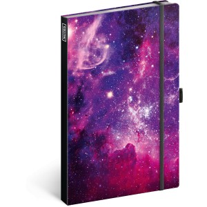 Notesz Galaxy, lined, 13  21 cm