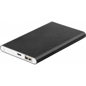 Powerbank 4000 mAh, fekete (powerbank)