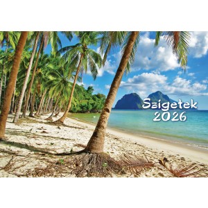 Szigetek falinaptr