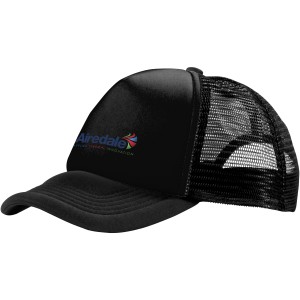 Trucker 5 paneles baseball sapka, fekete (sapka)